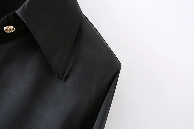 BLACK BLOUSE