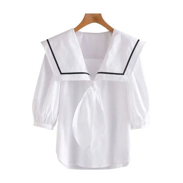 BOW TIED BLOUSE