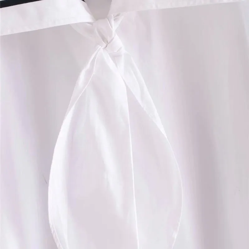 BOW TIED BLOUSE