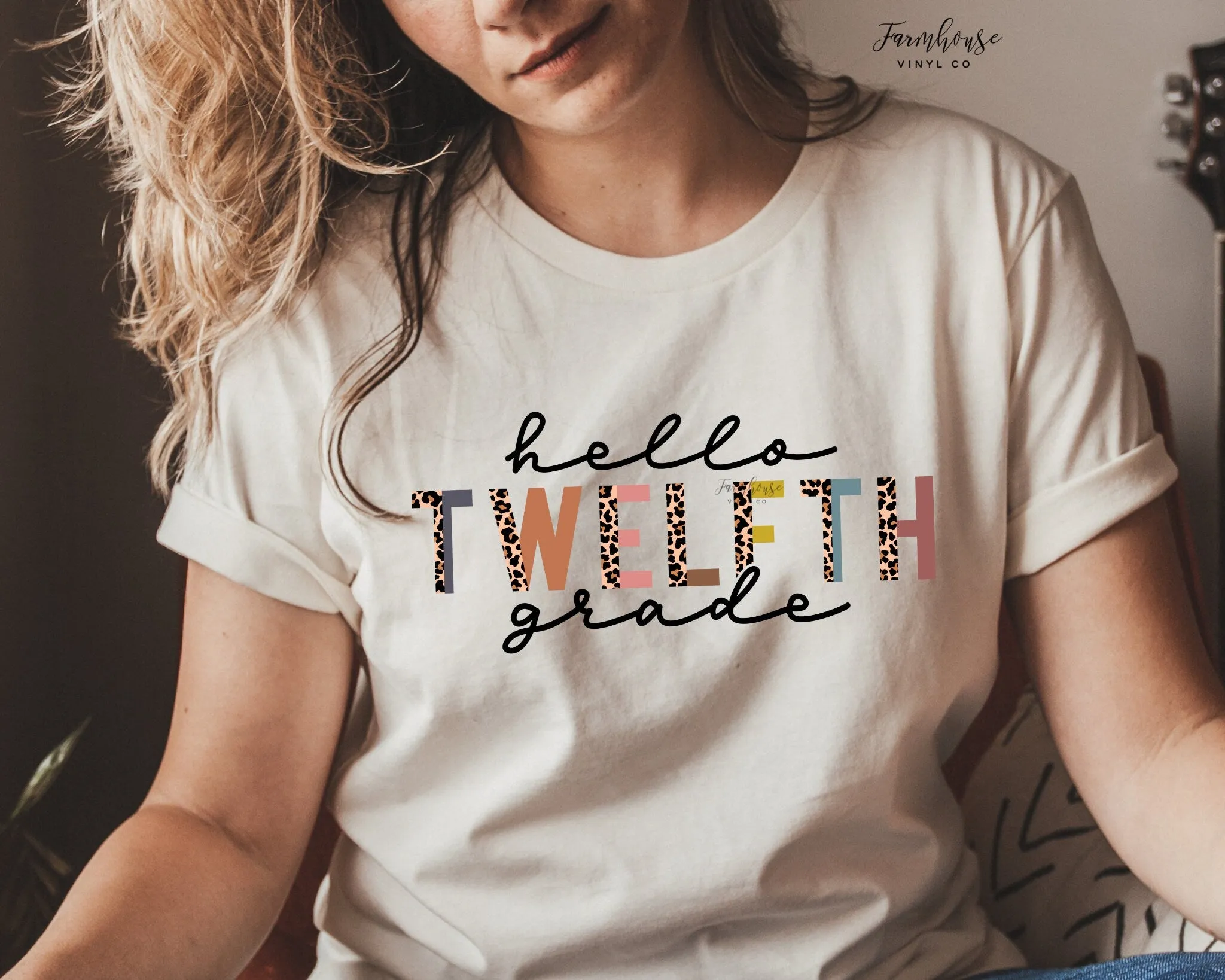 Hello School Grade Shirt