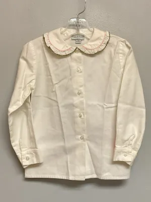 Papo d' Anjo Size 3 Toddler Girls Blouses & Button Downs
