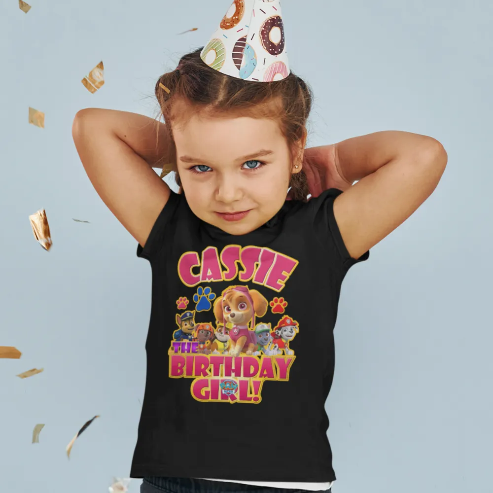 Paw Patrol Birthday Girl Birthday Patrol Family Matching Shirts
