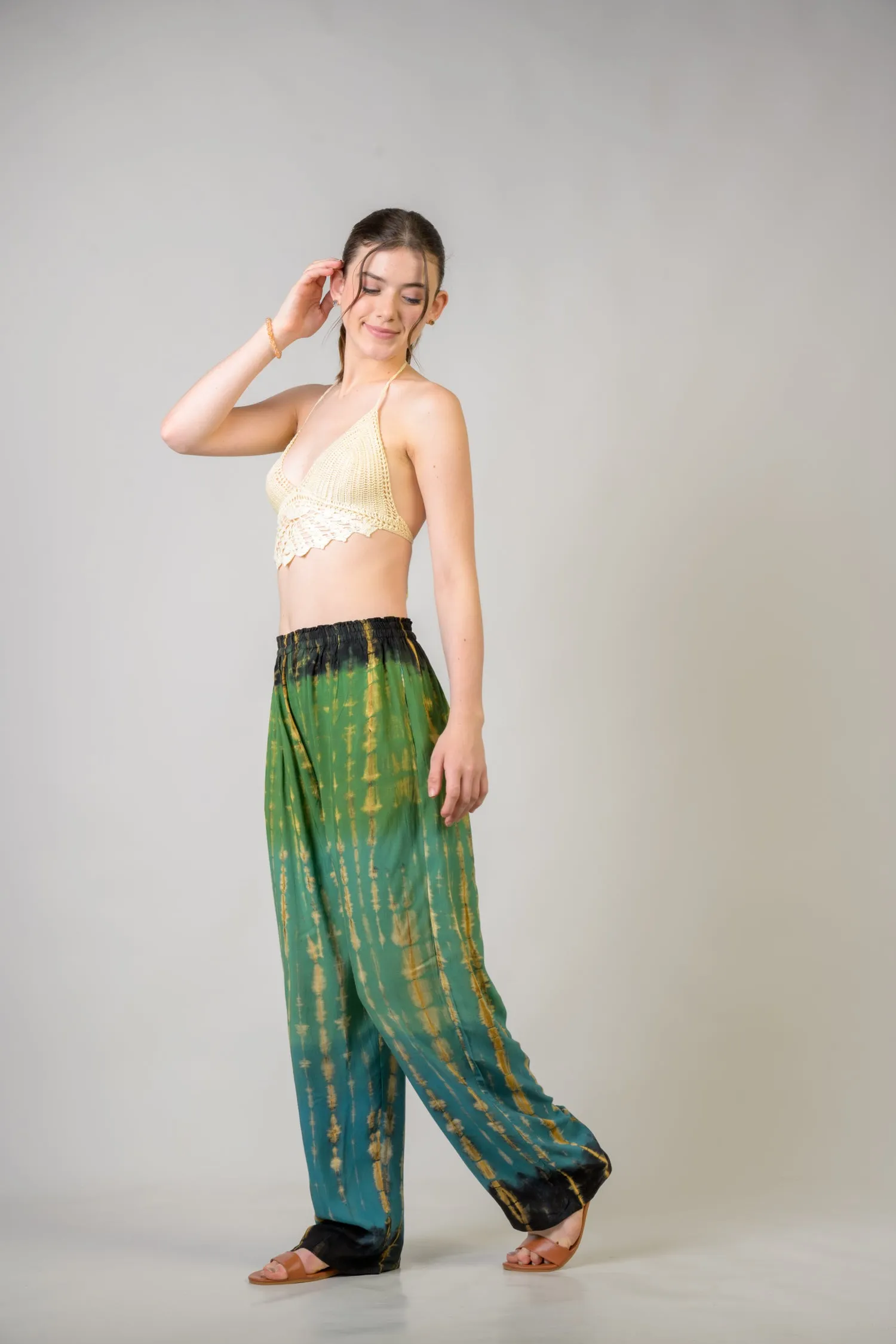 Rhea Color Pattern Pants