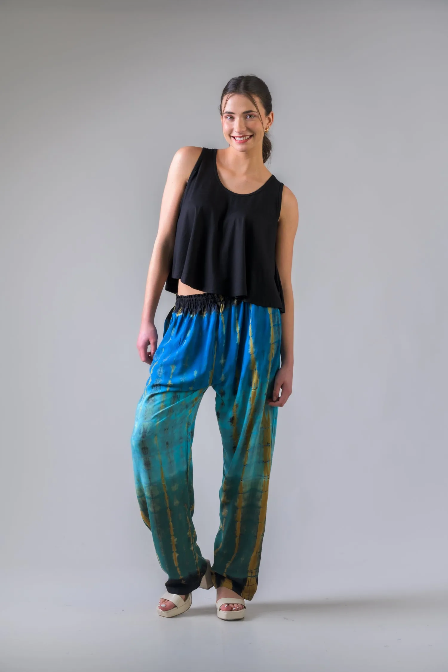 Rhea Color Pattern Pants