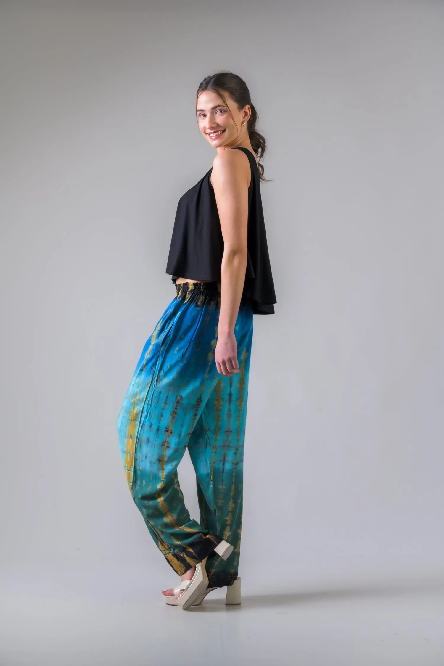 Rhea Color Pattern Pants