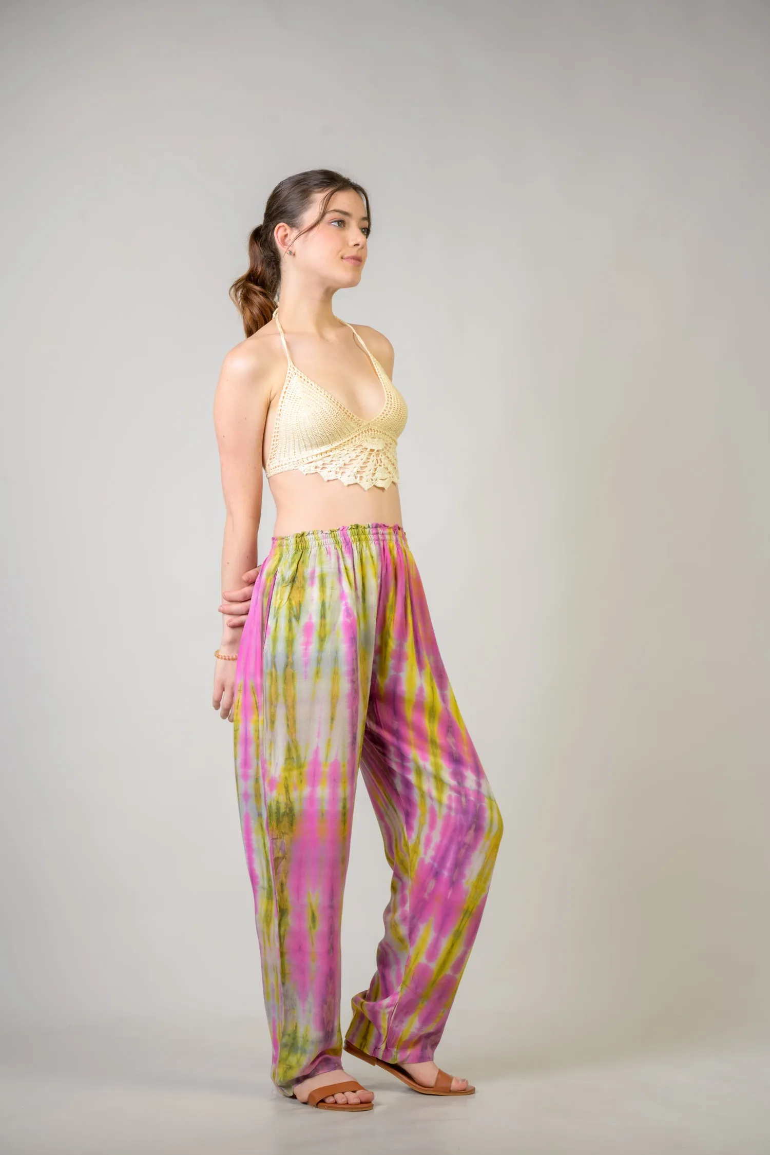 Rhea Color Pattern Pants