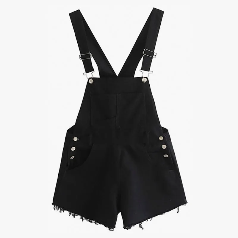 Straight Leg Aesthetic One Piece Shorts